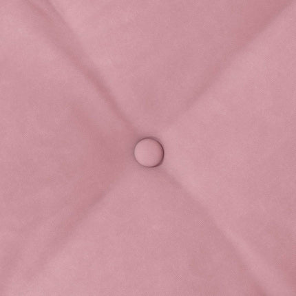 Ryggkudde Rosa 60 x 50 cm Kordread tyg
