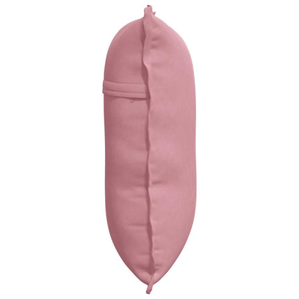 Ryggkudde Rosa 60 x 50 x 19 cm Kordread tyg