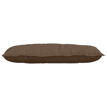 Ryggkudde Brun 100 x 19 x 50 cm tyg