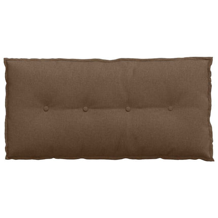 Ryggkudde Brun 100 x 19 x 50 cm tyg