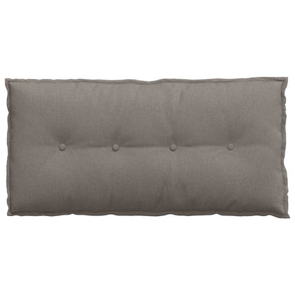 Ryggkudde Taupe 100 x 19 x 50 cm tyg