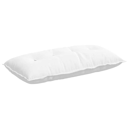 Ryggkudde Vit 100 x 19 x 50 cm tyg