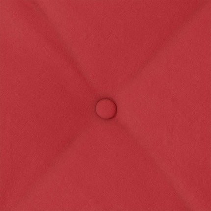 Ryggkudde Röd 100 x 19 x 50 cm tyg