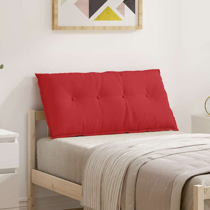Ryggkudde Röd 100 x 19 x 50 cm tyg
