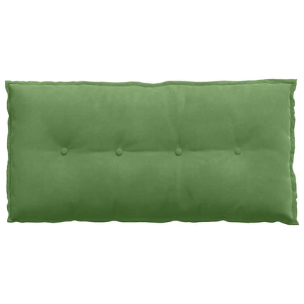 Ryggkudde Ljusgrön 100 x 50 cm Kordread tyg
