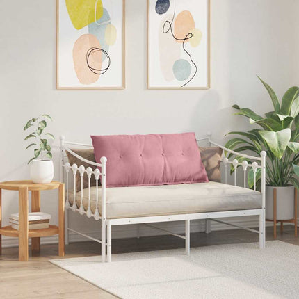 Ryggkudde Rosa 100 x 50 cm Kordread tyg