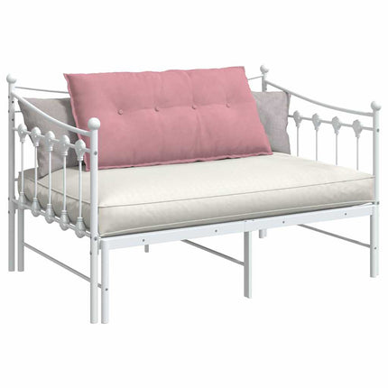 Ryggkudde Rosa 100 x 50 cm Kordread tyg