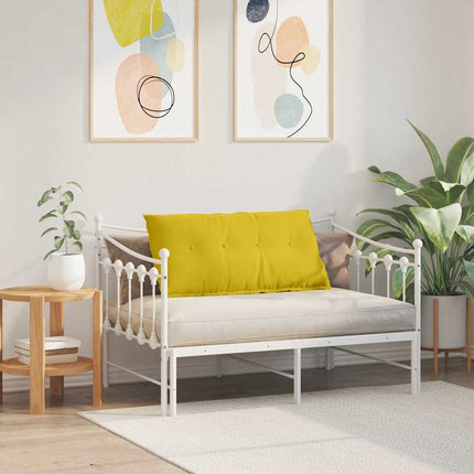 Ryggkudde Gul 100 x 50 cm Kordread tyg