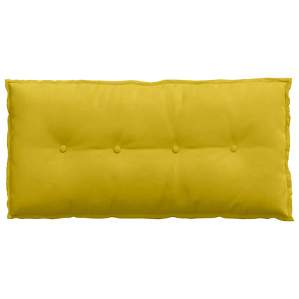 Ryggkudde Gul 100 x 50 cm Kordread tyg