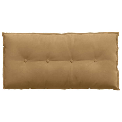 Ryggkudde Brun 100 x 50 cm Kordread tyg