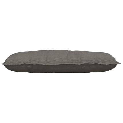 Ryggkudde Ljusgrå 100 x 50 cm Kordread tyg