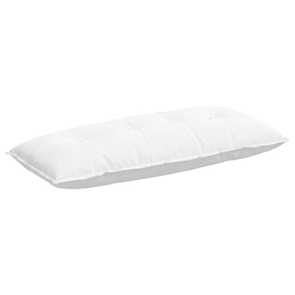 Ryggkudde Vit 120 x 19 x 50 cm tyg