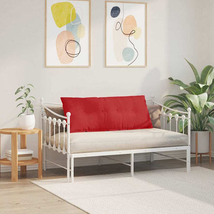 Ryggkudde Röd 120 x 19 x 50 cm tyg