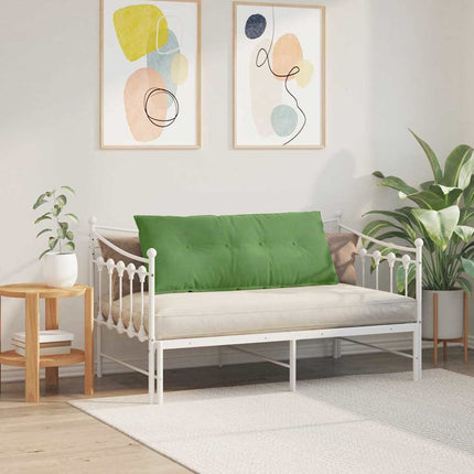 Ryggkudde Ljusgrön 120 x 50 cm Kordread tyg