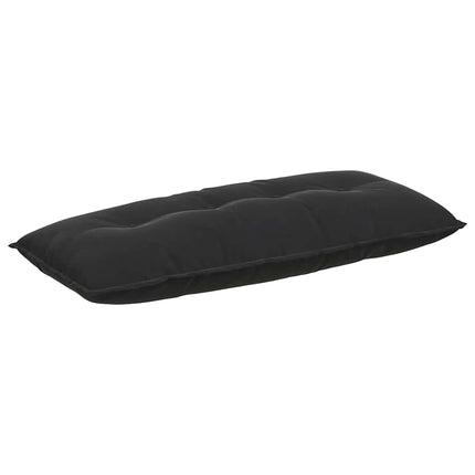 Ryggkudde Svart 120 x 50 cm Kordread tyg