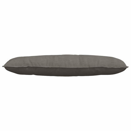 Ryggkudde Ljusgrå 120 x 50 cm Kordread tyg