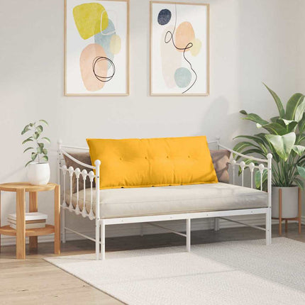 Ryggkudde Ljusgul 120 x 50 cm Kordread tyg
