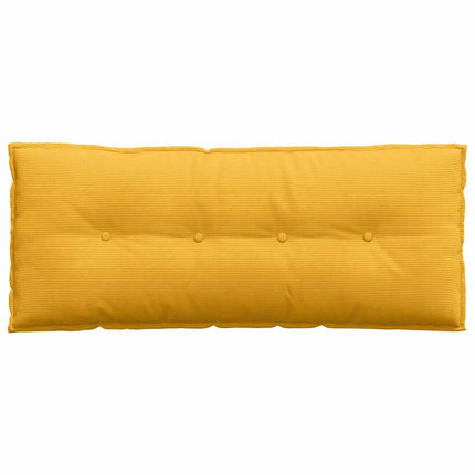 Ryggkudde Ljusgul 120 x 50 cm Kordread tyg