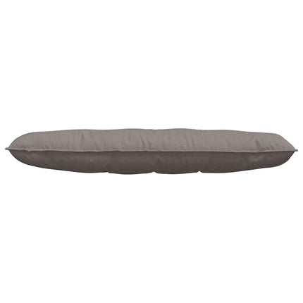 Ryggkudde Taupe 140 x 19 x 50 cm tyg