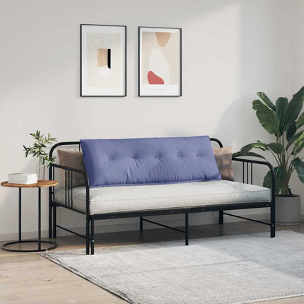 Ryggkudde Jeansblå 140 x 19 x 50 cm tyg
