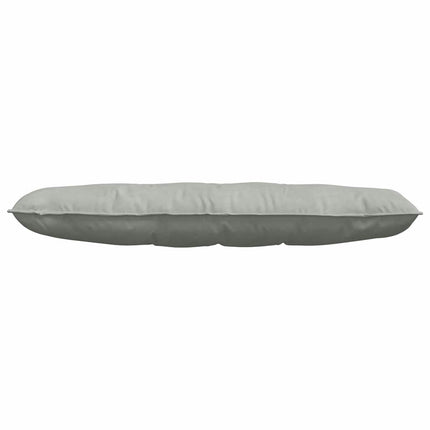 Ryggkudde Ljusgrå 140 x 50 cm Kordread tyg