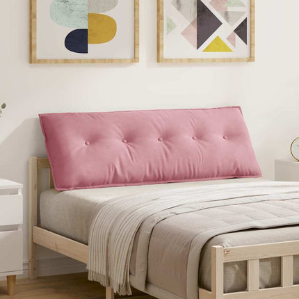 Ryggkudde Rosa 140 x 50 cm Kordread tyg