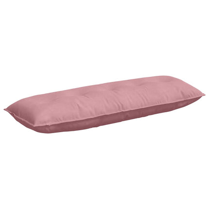 Ryggkudde Rosa 140 x 50 cm Kordread tyg
