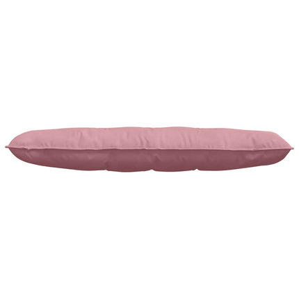 Ryggkudde Rosa 140 x 50 cm Kordread tyg