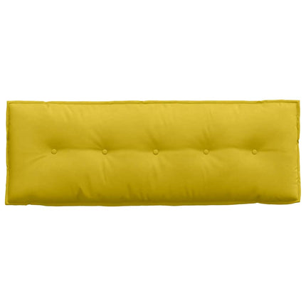 Ryggkudde Gul 140 x 50 cm Kordread tyg