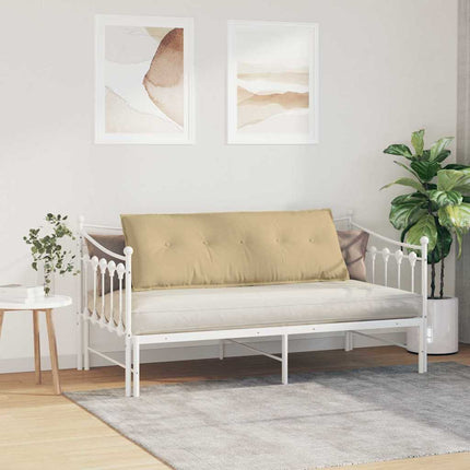 Ryggkudde Grågrön 140 x 50 cm Kordread tyg
