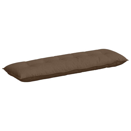 Ryggkudde Brun 160 x 19 x 50 cm tyg