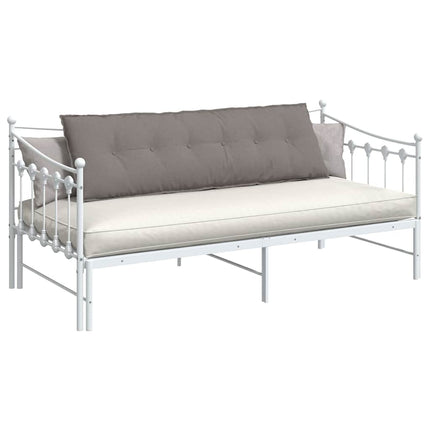 Ryggkudde Taupe 160 x 19 x 50 cm tyg