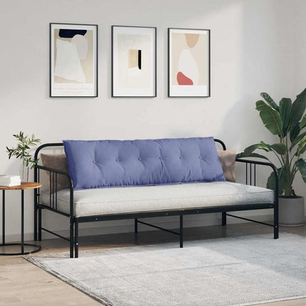 Ryggkudde Jeansblå 160 x 19 x 50 cm tyg