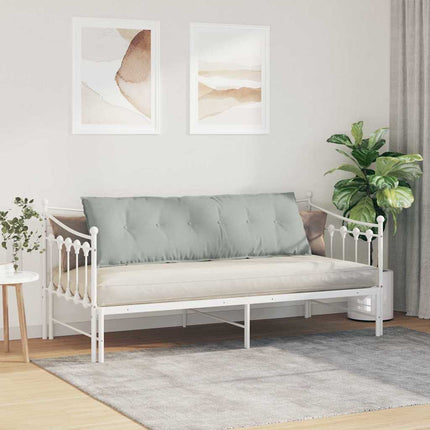 Ryggkudde Ljusgrå 160 x 50 cm Kordread tyg