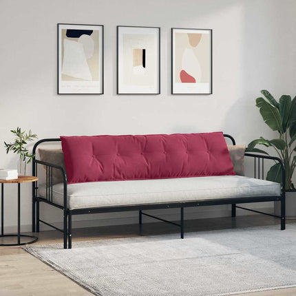 Ryggkudde Vinröd 180 x 50 cm Kordread tyg