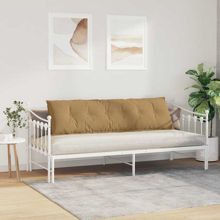 Ryggkudde Brun 180 x 50 cm Kordread tyg