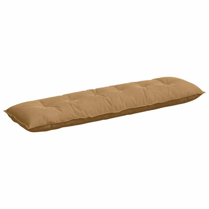 Ryggkudde Brun 180 x 50 cm Kordread tyg