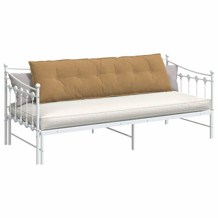 Ryggkudde Brun 180 x 50 cm Kordread tyg