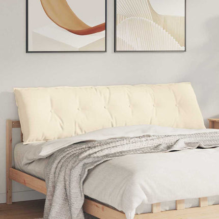 Ryggkudde Kräm 180 x 50 cm Kordread tyg
