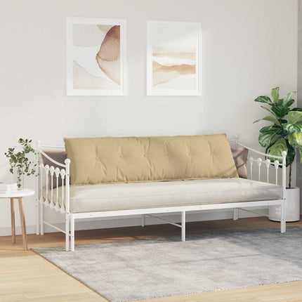 Ryggkudde Grågrön 180 x 50 cm Kordread tyg