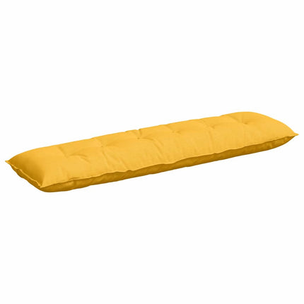 Ryggkudde Ljusgul 180 x 50 cm Kordread tyg