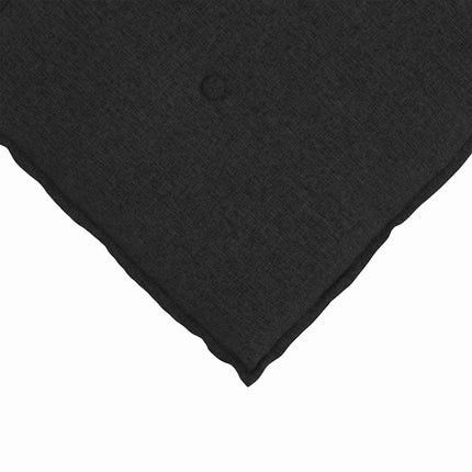 Ryggkudde Svart 200 x 19 x 50 cm tyg
