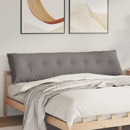 Ryggkudde Taupe 200 x 19 x 50 cm tyg