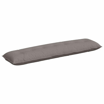 Ryggkudde Taupe 200 x 19 x 50 cm tyg