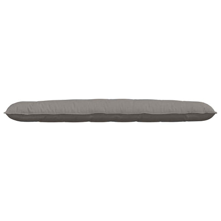 Ryggkudde Taupe 200 x 19 x 50 cm tyg