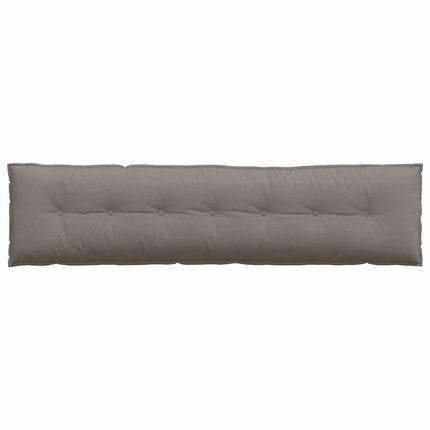 Ryggkudde Taupe 200 x 19 x 50 cm tyg