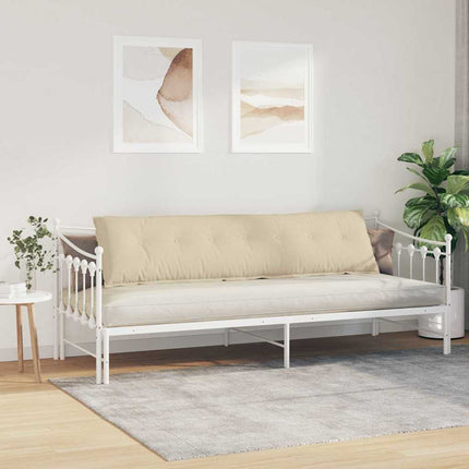 Ryggkudde Kräm 200 x 19 x 50 cm tyg