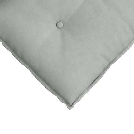 Ryggkudde Ljusgrå 200 x 50 cm Kordread tyg