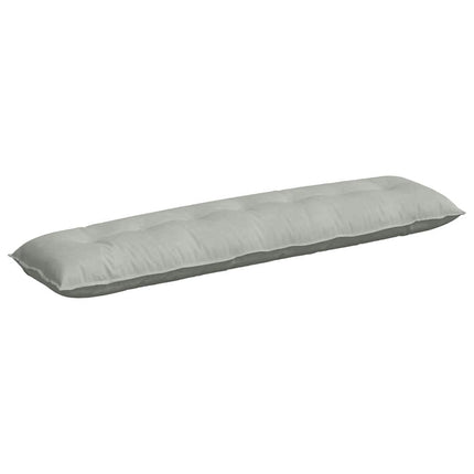 Ryggkudde Ljusgrå 200 x 50 cm Kordread tyg