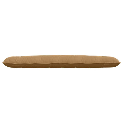 Ryggkudde Brun 200 x 50 cm Kordread tyg